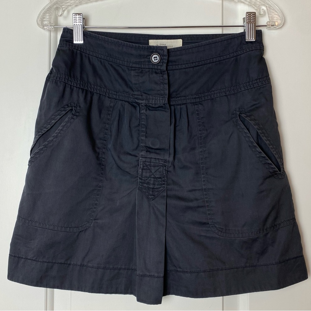 Isabel Marant Etoile Charcoal Utility Skirt XS/S